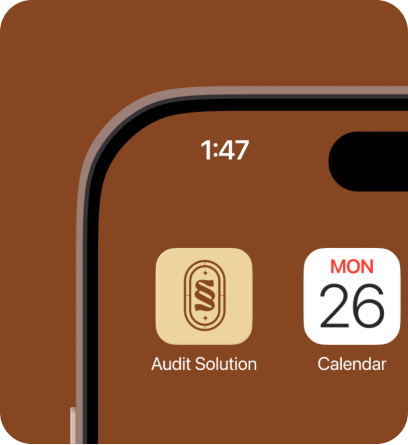 Supreme brand app icon displayed on iPhone home screen with brown aesthetic