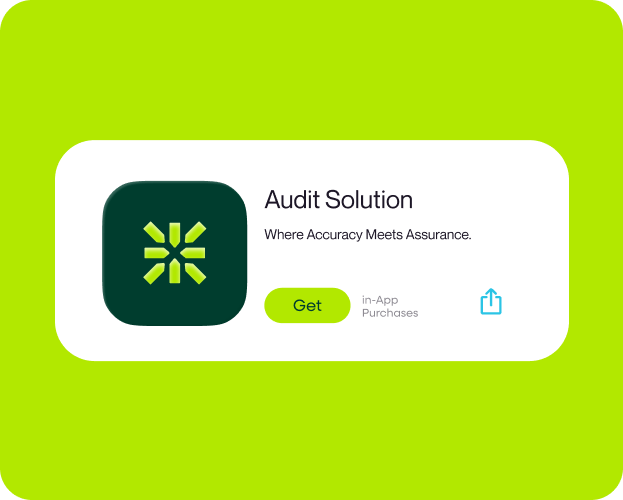 Audit Solution App Store listing as a trusted audit partner