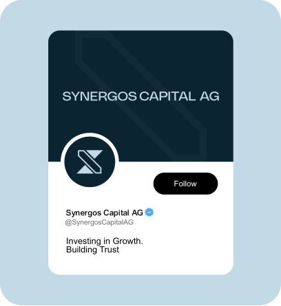 Synergos Capital social profile building digital trust and credibility