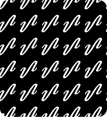 Virgilio Music monogram pattern built for strong brand recognition across all touchpoints