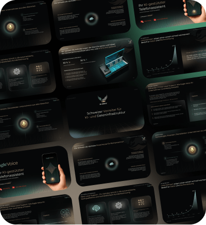 Be Brave deck showcasing secure Swiss AI business solutions